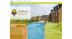 Desktop Screenshot of oakhamheights.com