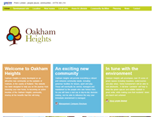Tablet Screenshot of oakhamheights.com